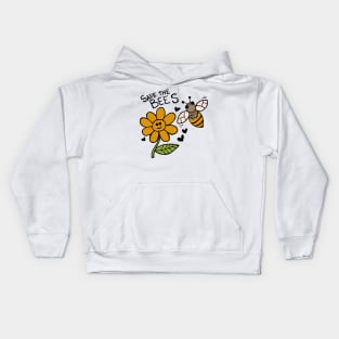 Save The Bees Kids Hoodie